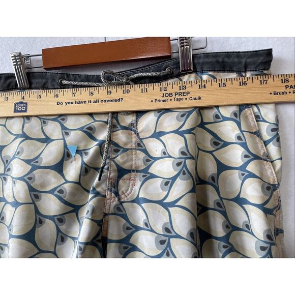 Katin USA Surf Co. Board Shorts Mens Size 32 Surfing Swim Trunks Gray Blue - Picture 6 of 13